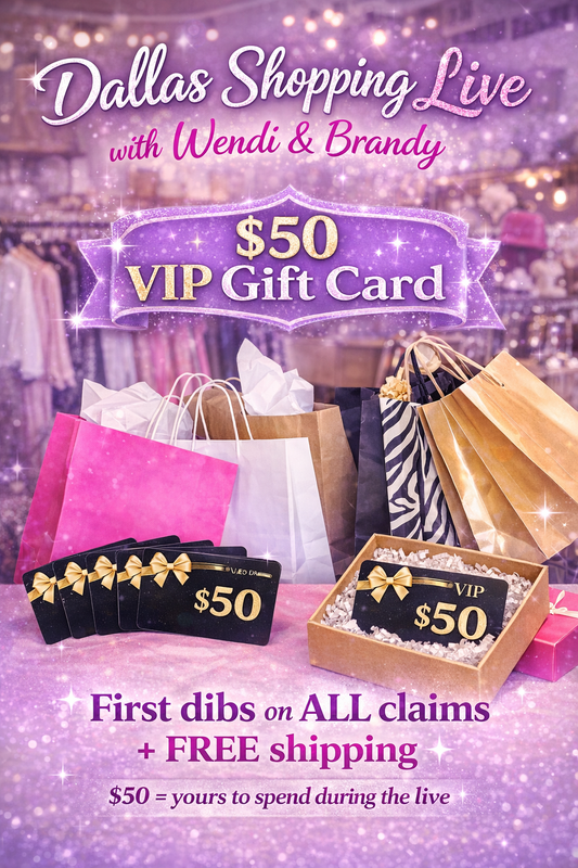 $50 VIP Gift Card- Dallas Market