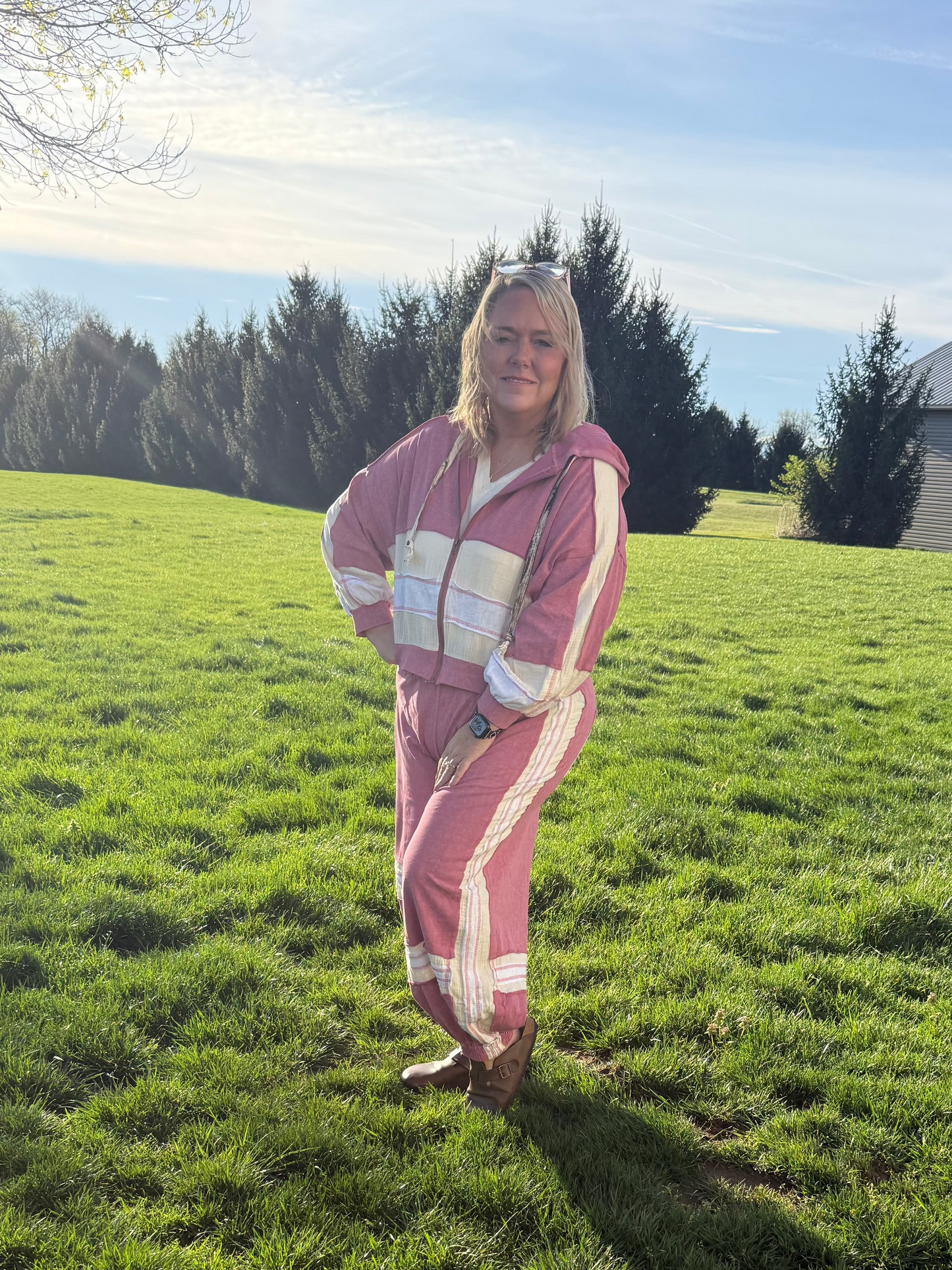 POL Pink Oversized Outfit