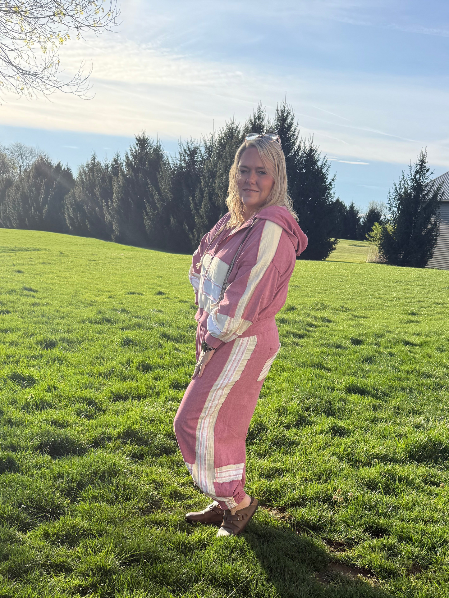 POL Pink Oversized Outfit