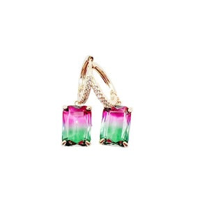 Ombré AB Crystal Earrings